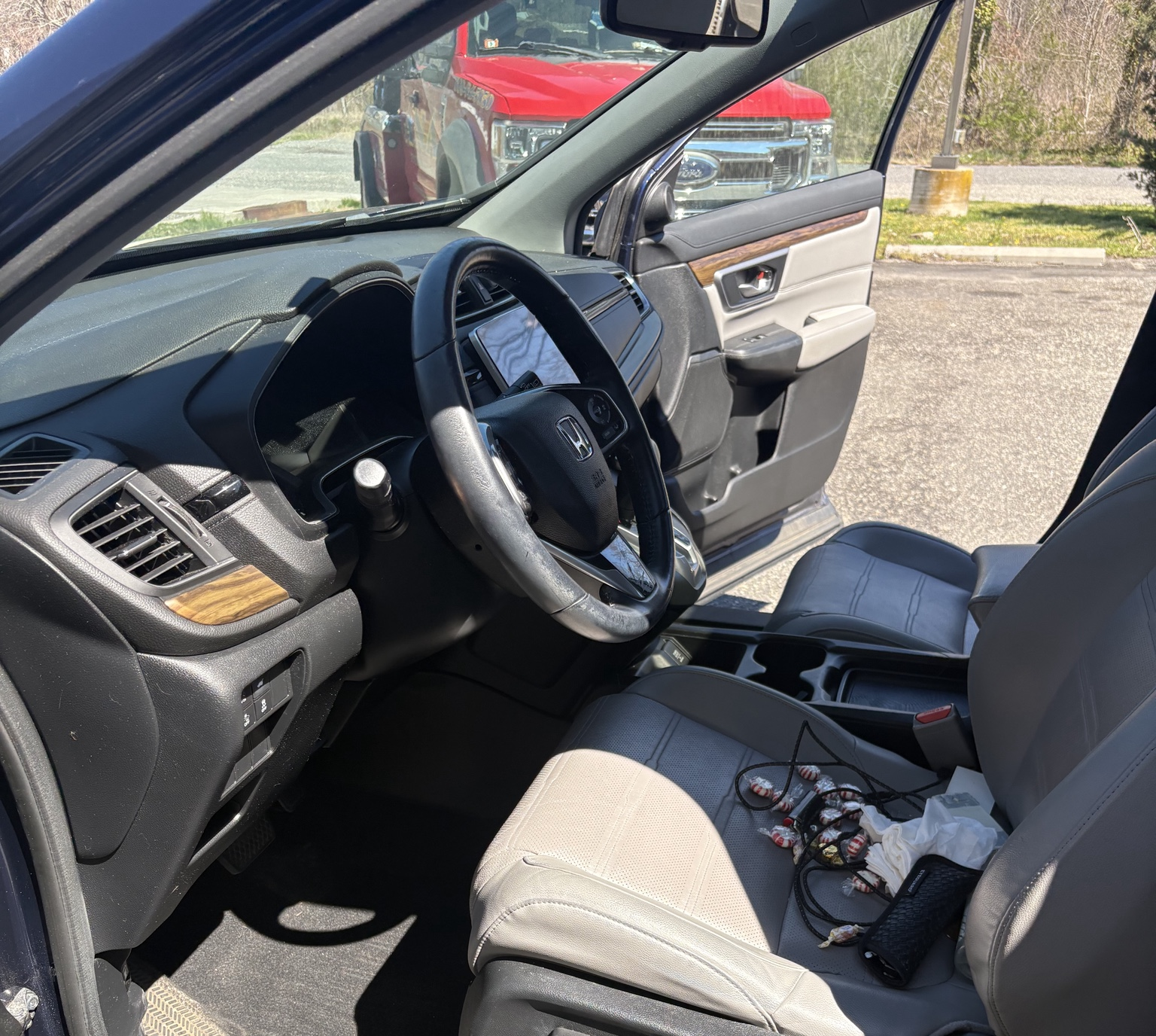 Honda Interior before